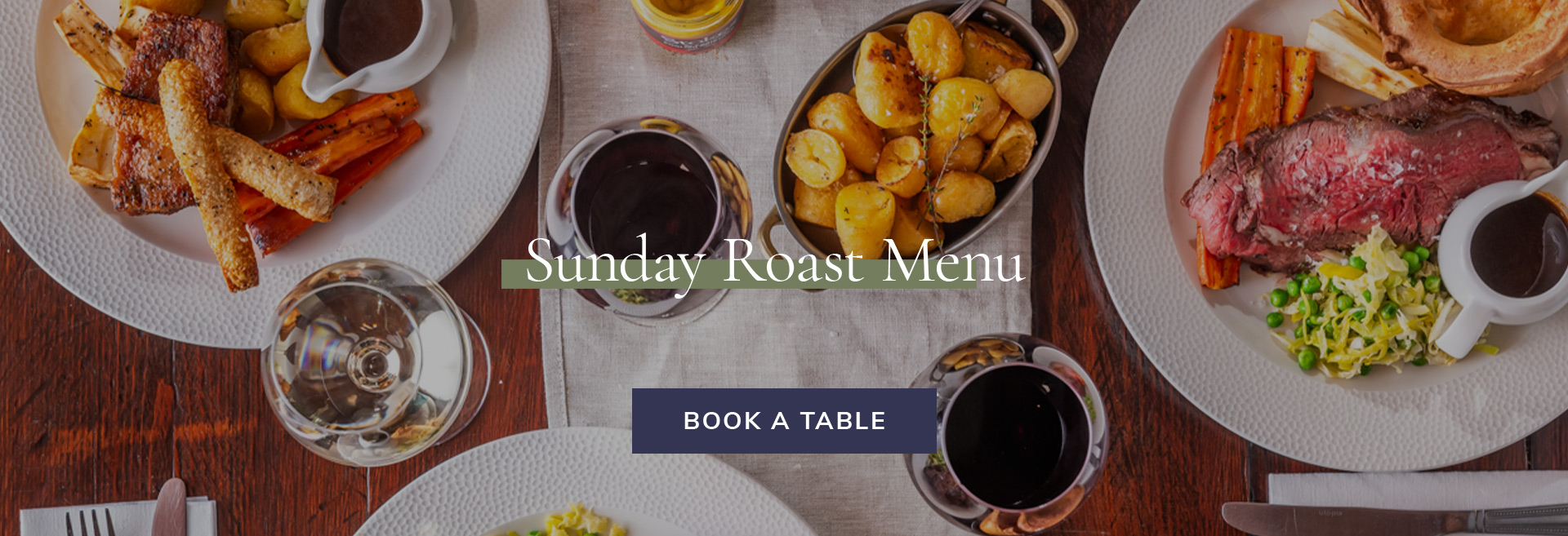Sunday Menu at The Mall